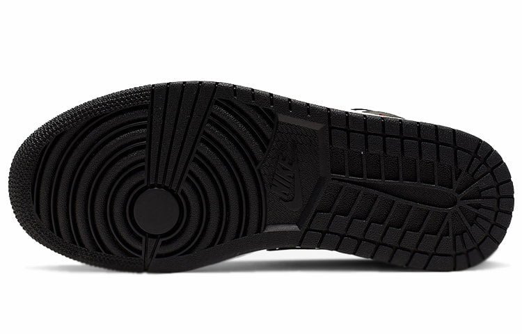 Air Jordan 1 Mid White Black