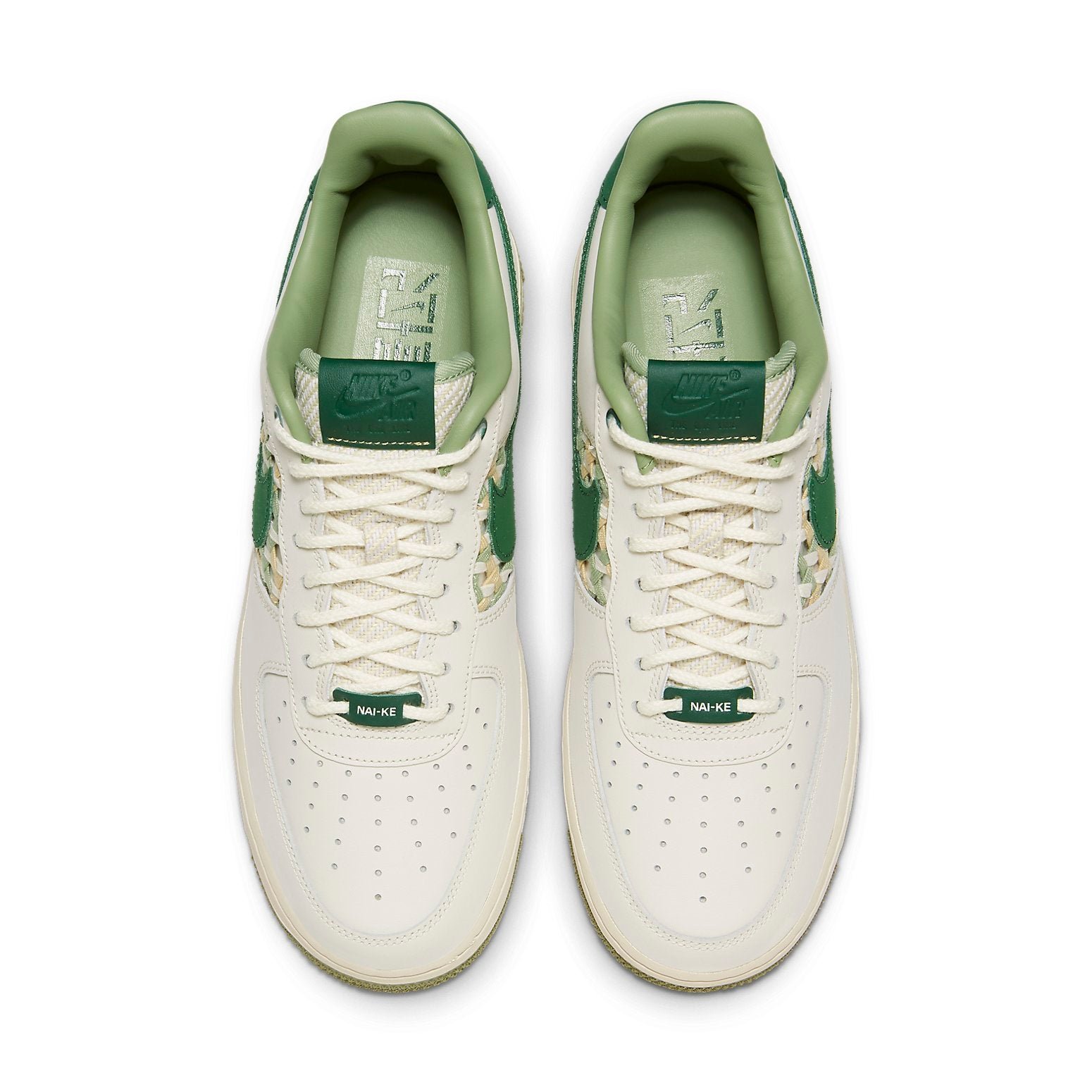 Nike Air Force 1 Low NAIKE Light Bone Gorge Green