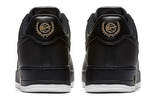 Nike Air Force 1 Low 07 Leaf Crest Logo Black
