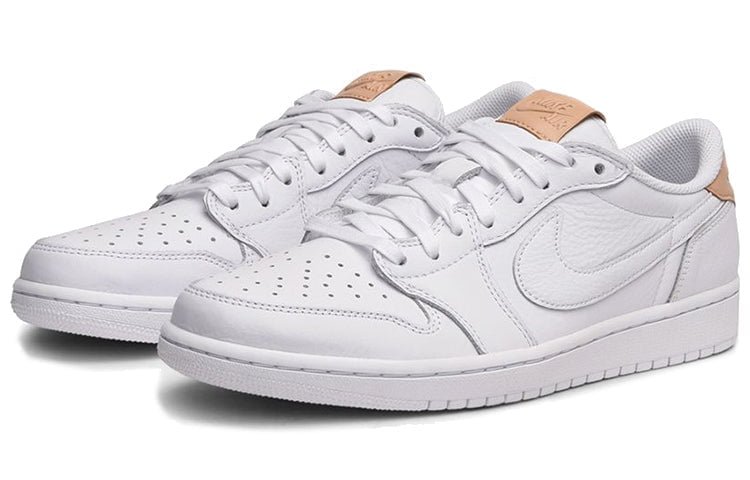 Air Jordan 1 Retro Low OG Premium White Tan