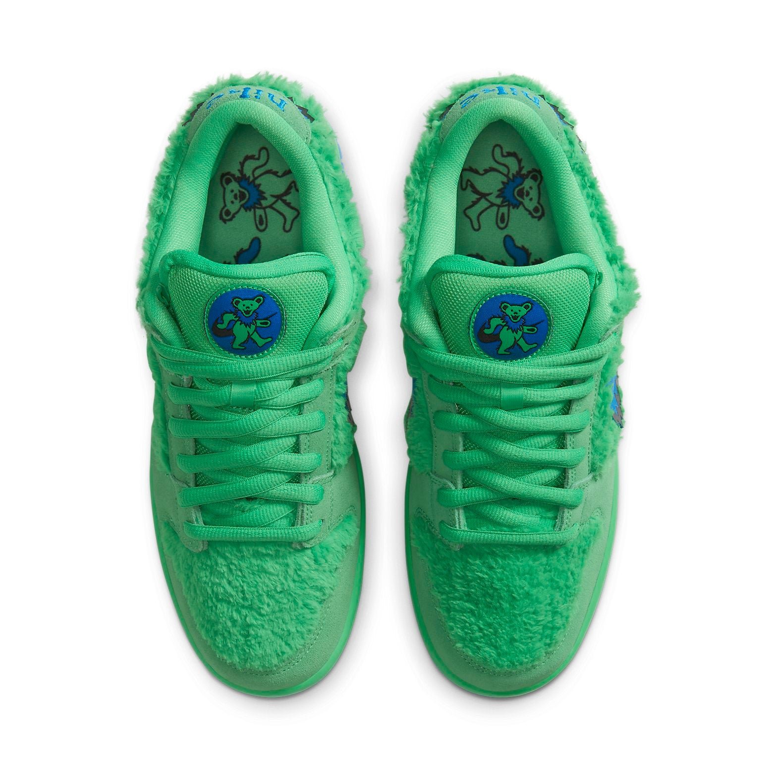 Nike x Grateful Dead SB Dunk Low Green Bear