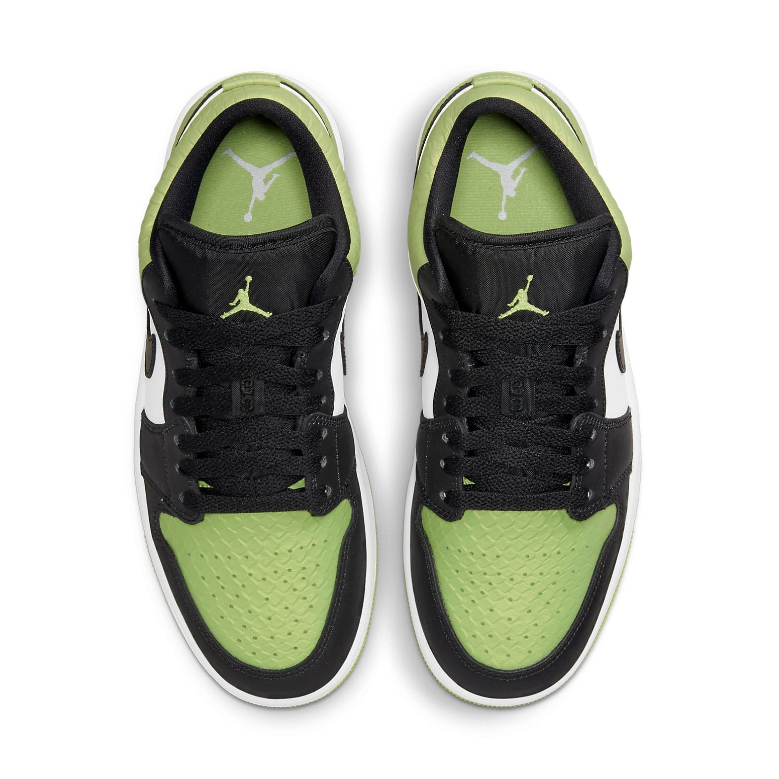 Air Jordan 1 Low SE Vivid Green Snakeskin