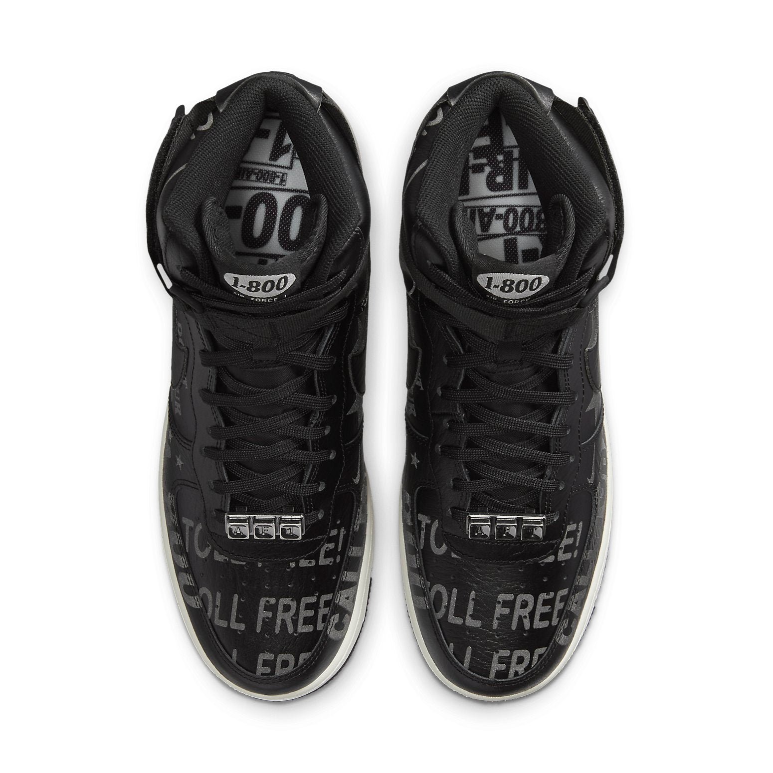 Nike Air Force 1 High 07 Premium Toll Free Pack Black