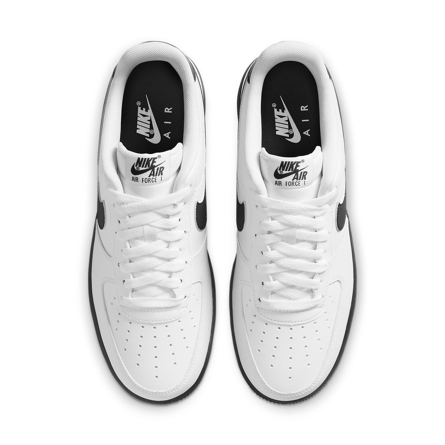 Nike Air Force 1 Low White Black Sole