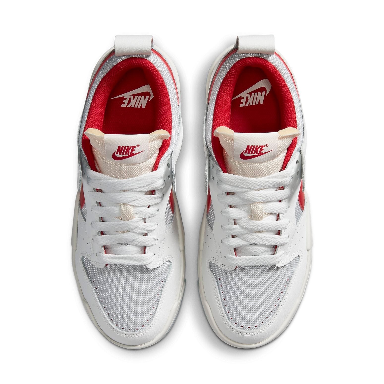 Nike Dunk Low Disrupt White Gym Red