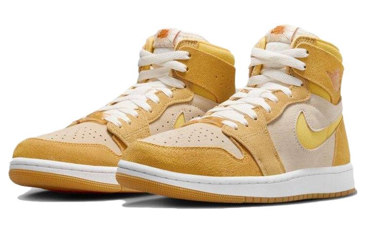 Air Jordan 1 High Zoom Comfort 2 Yellow Ochre