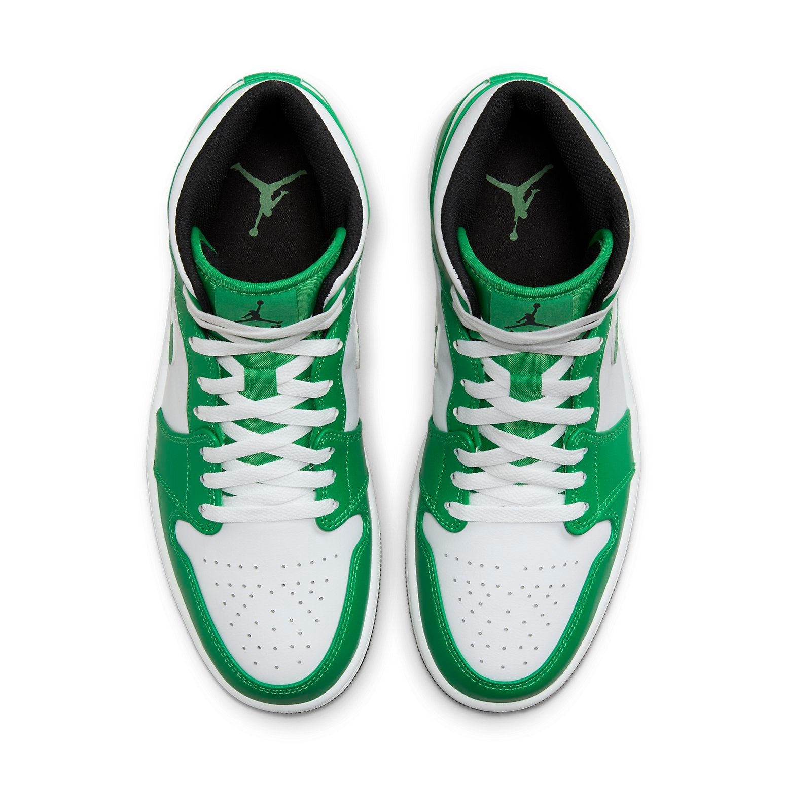 Air Jordan 1 Mid Lucky Green
