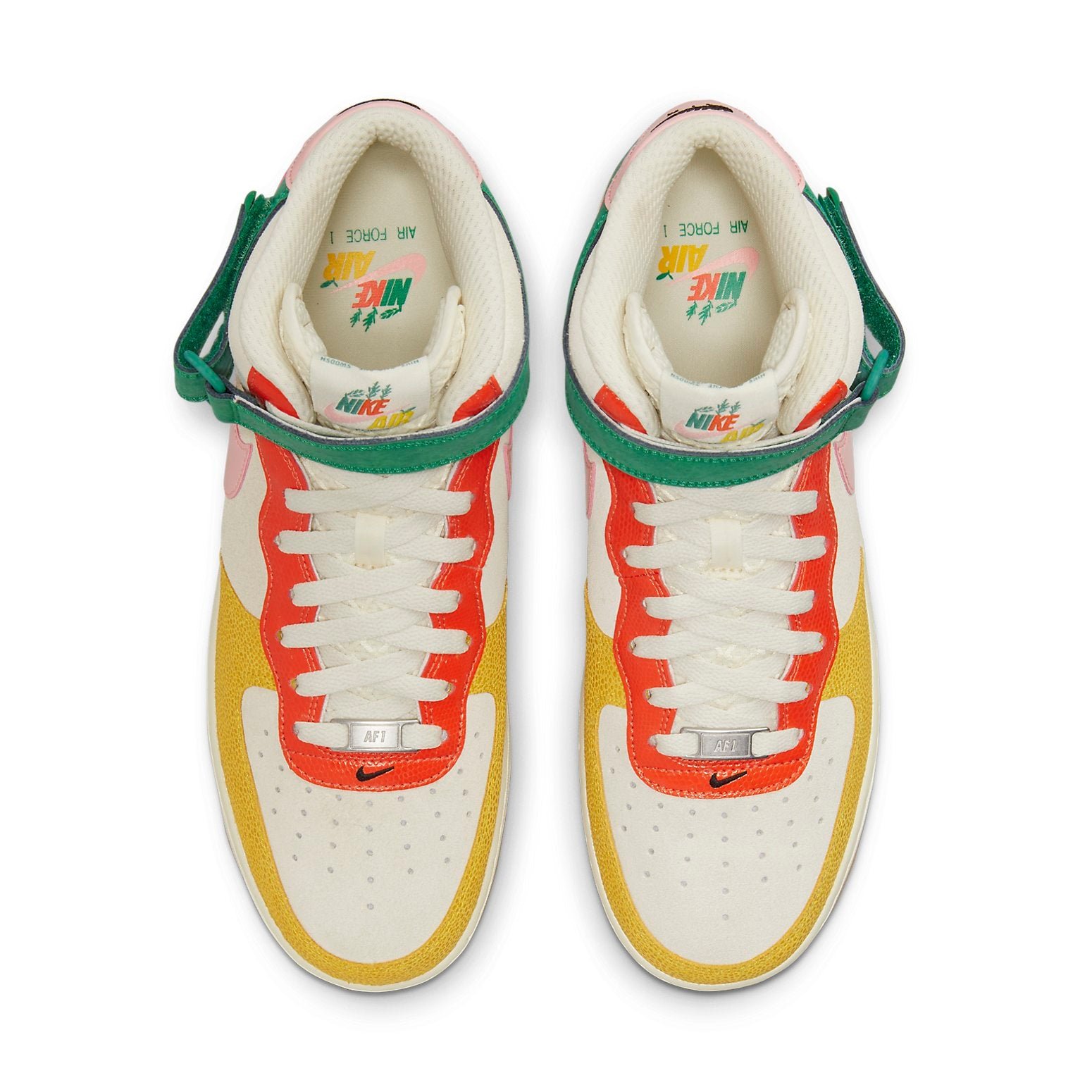 Nike Air Force 1 Mid Vivid Sulfur Rush Orange