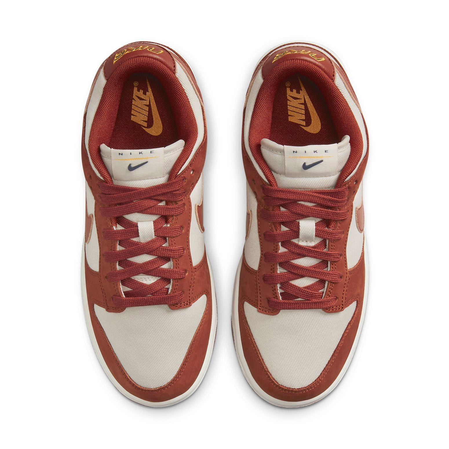 Nike Dunk Low Light Orewood Brown Rugged Orange