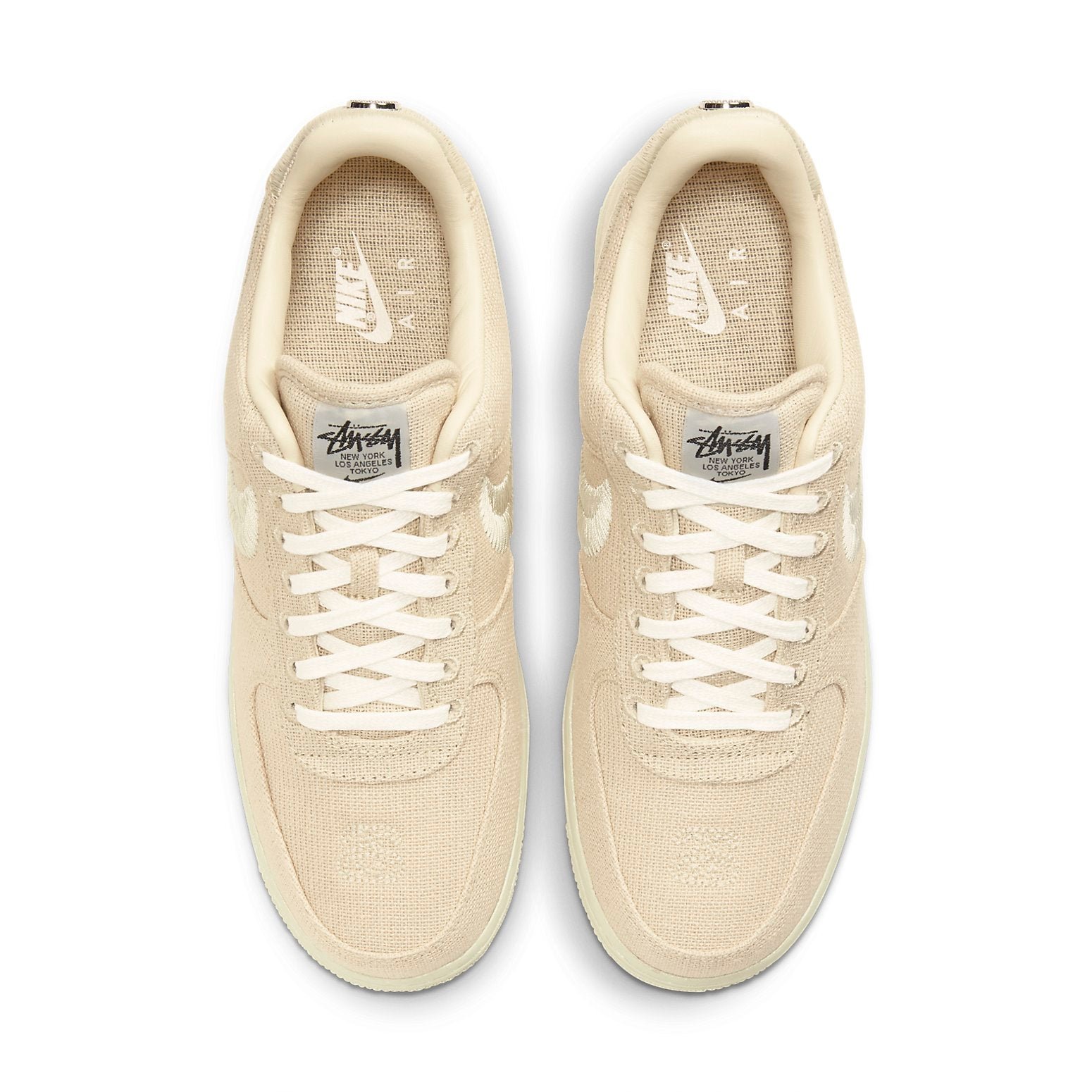 Nike Stussy x Air Force 1 Low Fossil