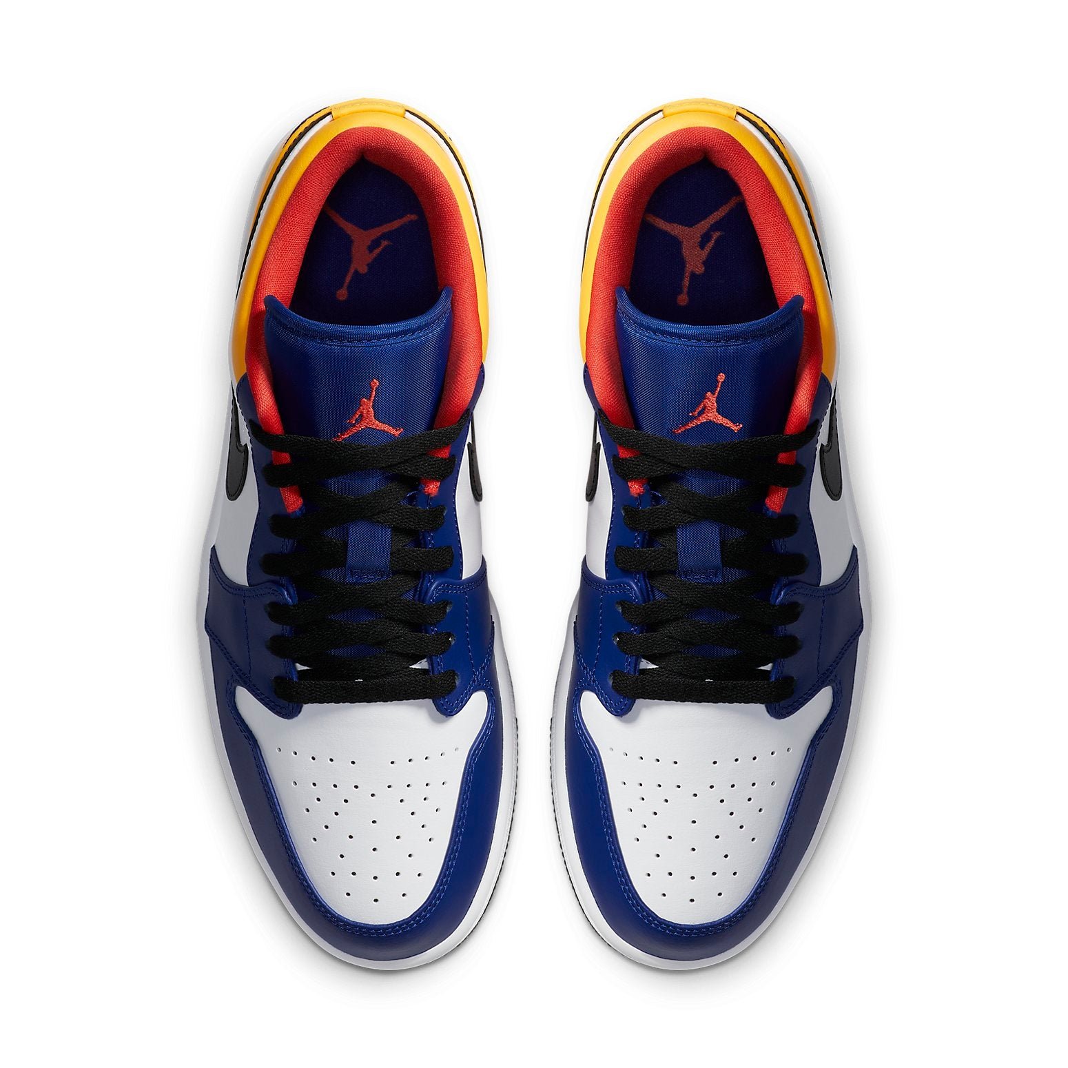 Air Jordan 1 Low White Deep Royal Blue