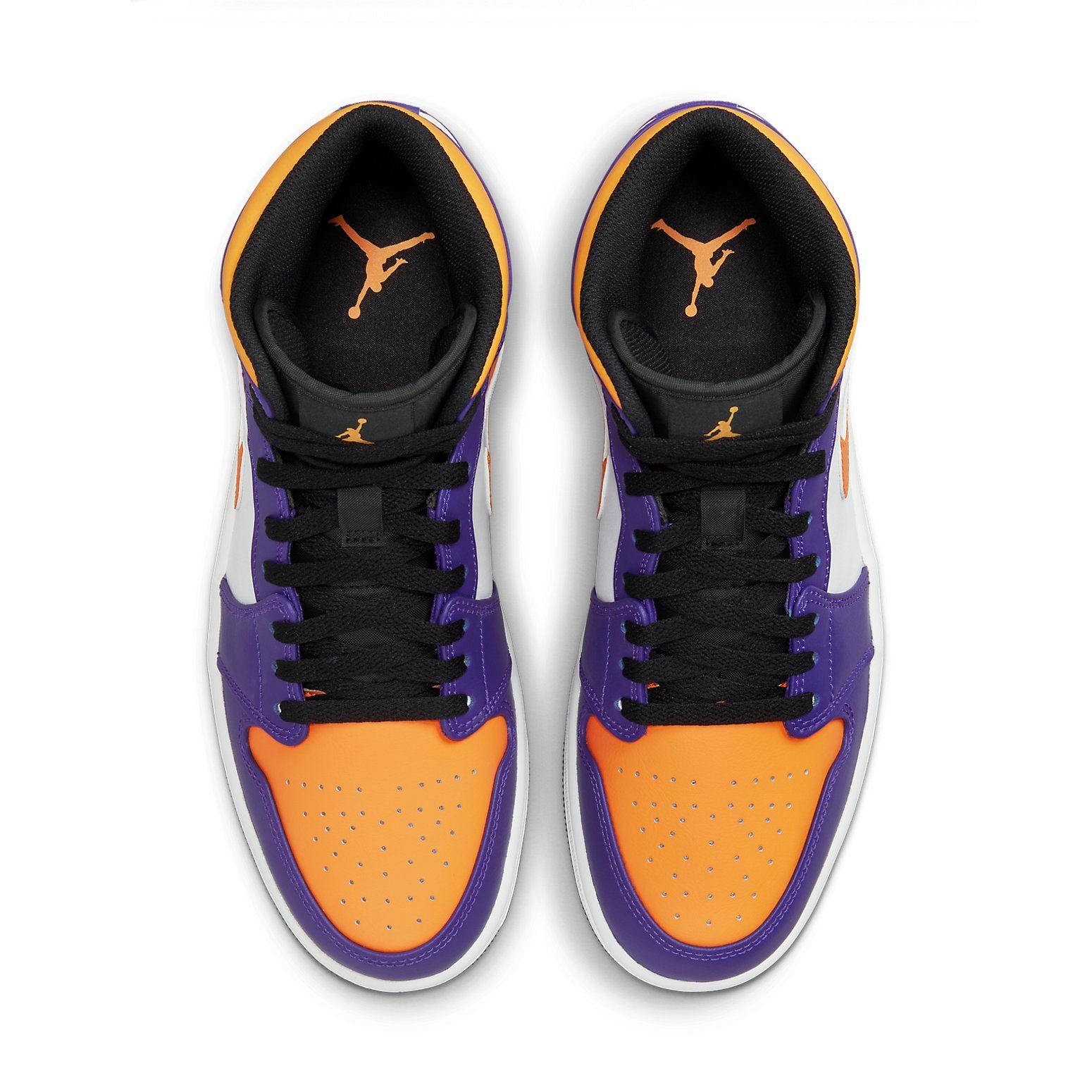 Air Jordan 1 Mid Lakers Purple