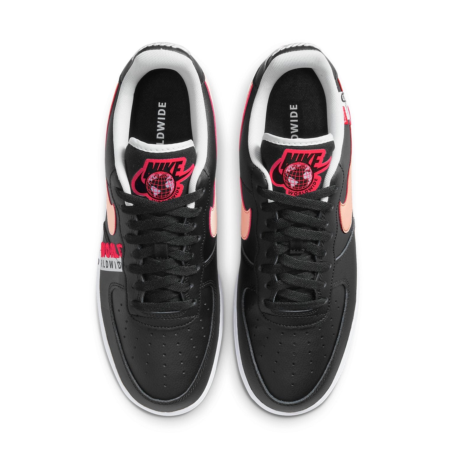 Nike Air Force 1 Low Worldwide Pack Black Crimson