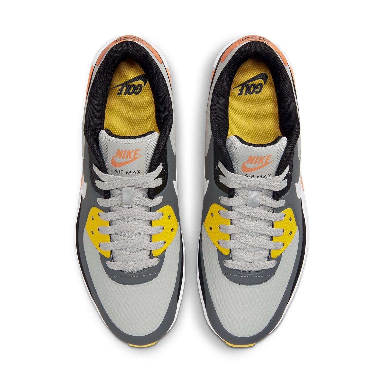 Nike Air Max 90 Golf Smoke Grey Black Orange