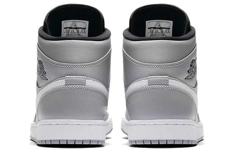 Air Jordan 1 Mid Wolf Grey Black White