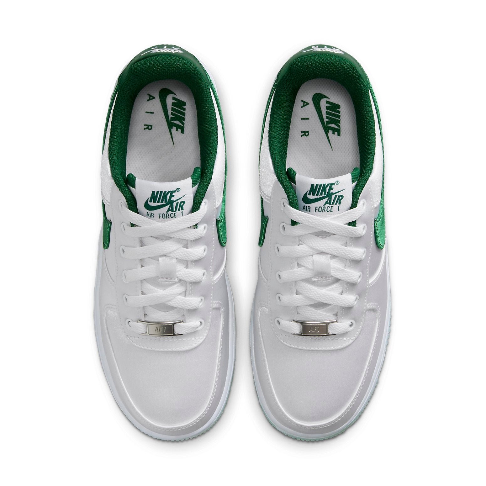 Nike Air Force 1 Low 07 Satin White Pine Green
