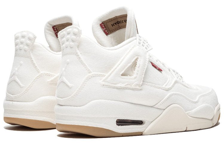 Levis x Air Jordan 4 Retro White Denim