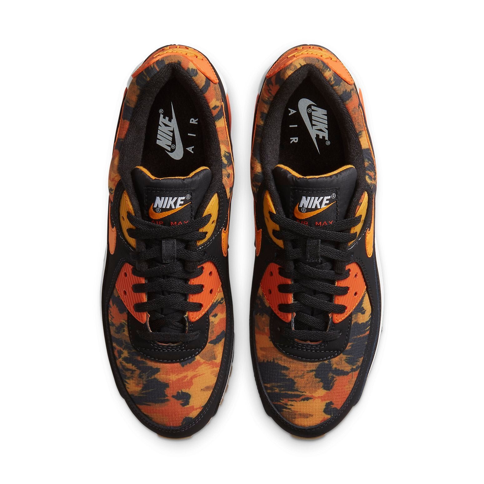 Nike Air Max 90 Orange Camo Black