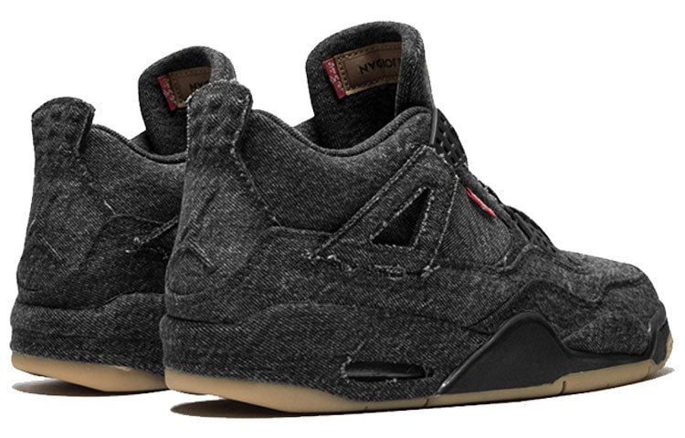 Levis x Air Jordan 4 Retro Black Denim