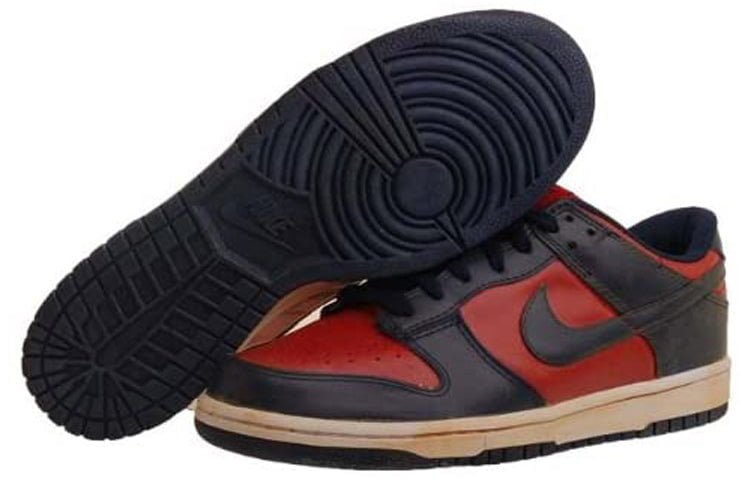 Nike Dunk Low Vintage Varsity Red Blue