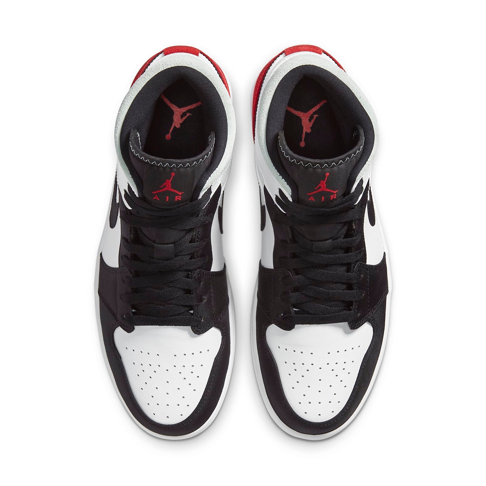 Air Jordan 1 Mid SE Red Black Toe