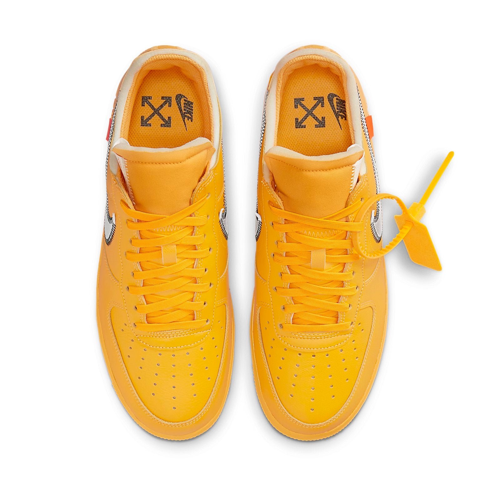 Nike OffWhite x Air Force 1 Low ICA University Gold