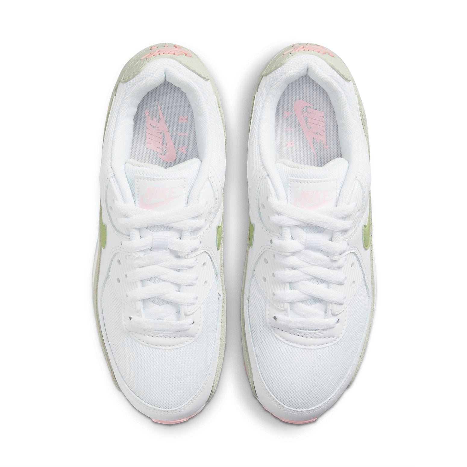 Nike Air Max 90 White Light Olive Pink