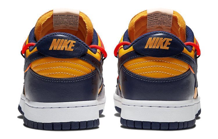 Nike OffWhite x Dunk Low University Gold