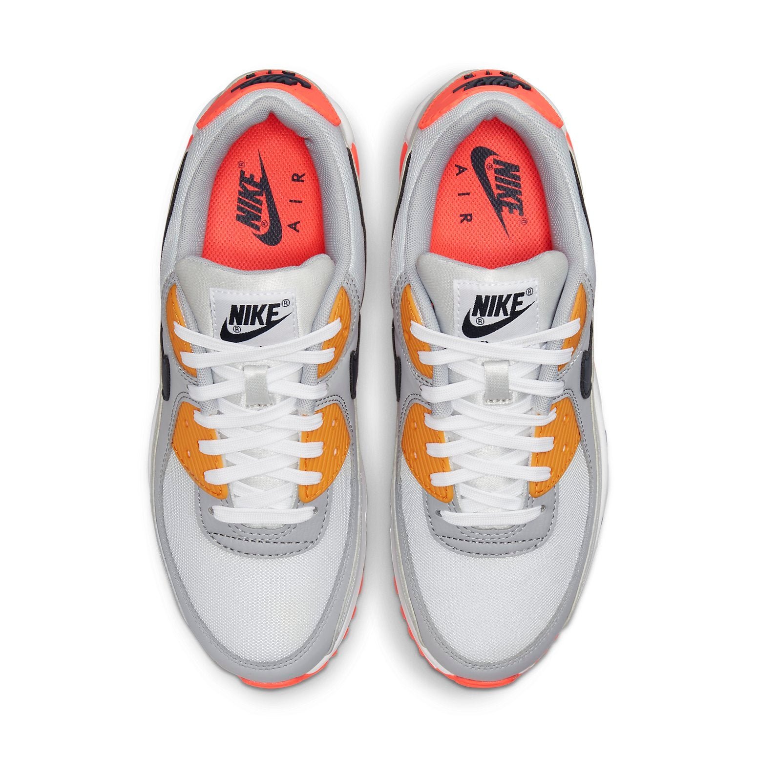 Nike Air Max 90 Grey Crimson Gold