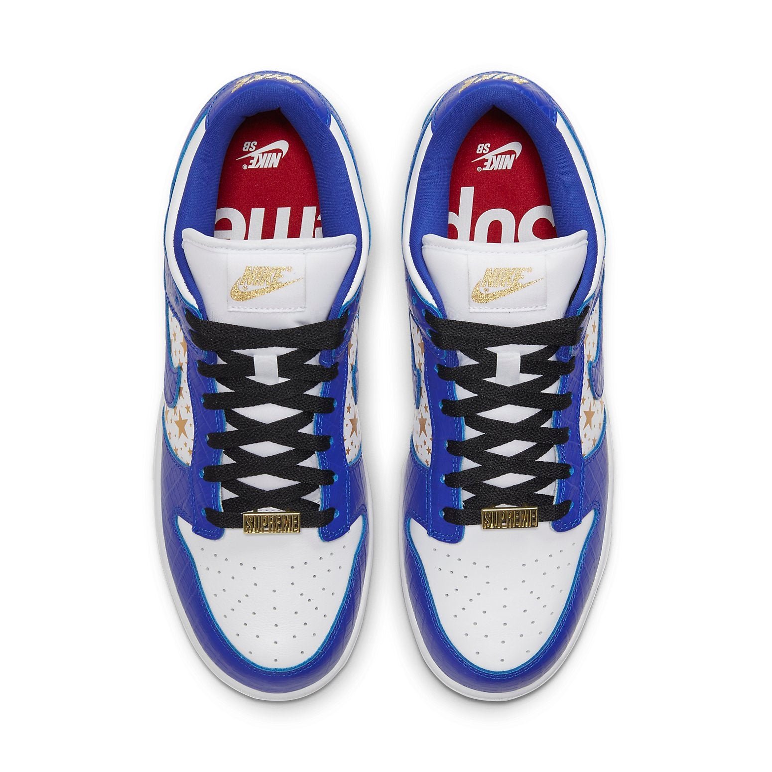 Nik  Dunk Low x  Supreme OG SB QS Hyper Royal