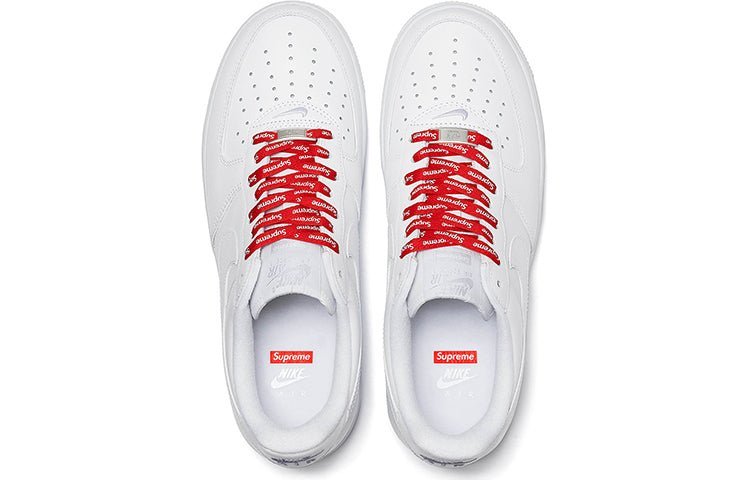 Nike Supreme x Air Force 1 Low Box Logo White