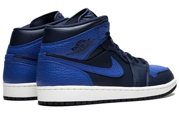 Air Jordan 1 Retro Mid Obsidian Royal