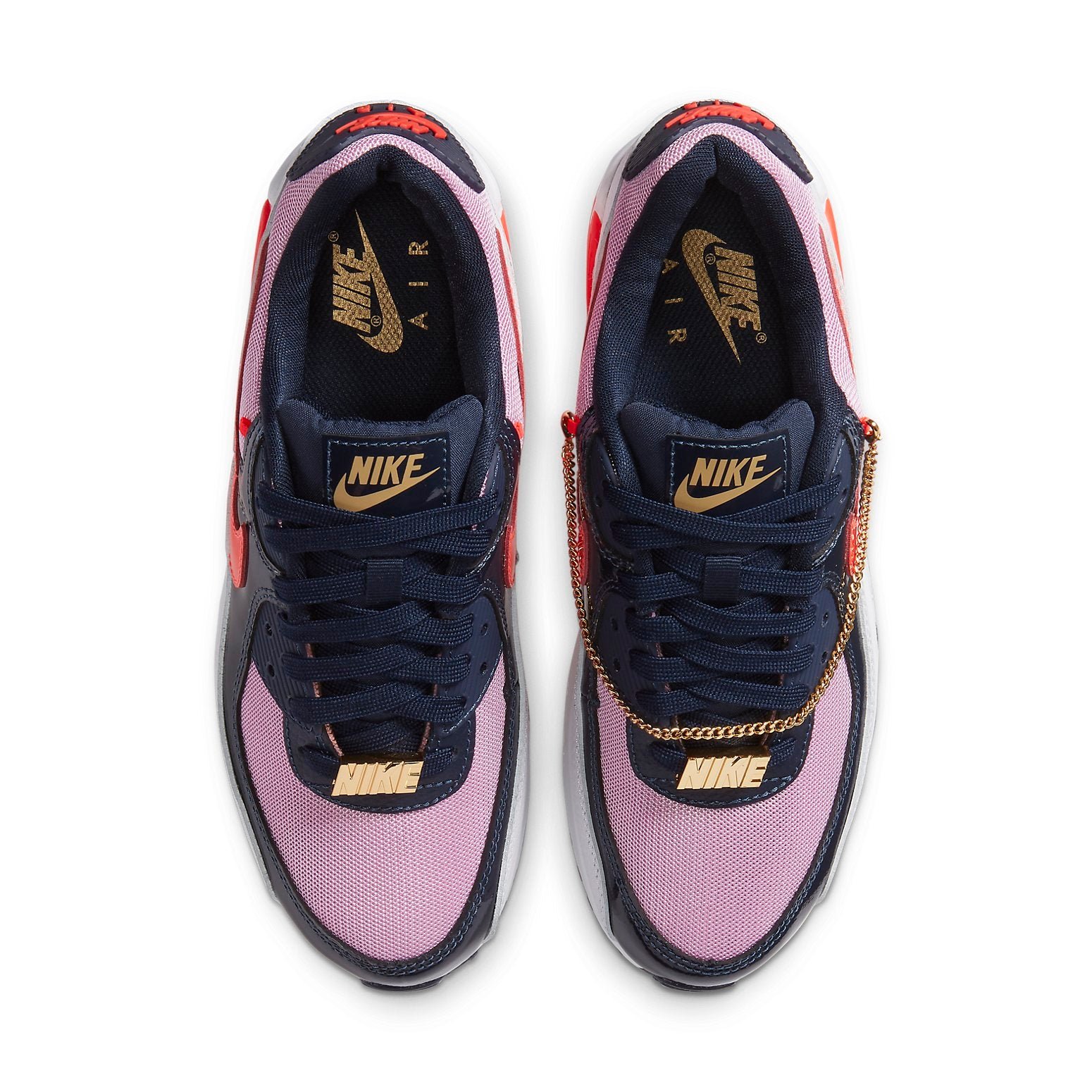 Nike Air Max 90 Cuban Link Navy Pink