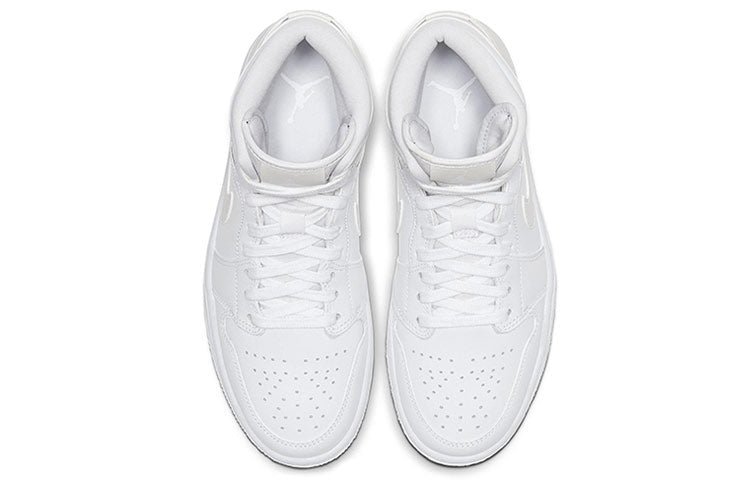 Air Jordan 1 Mid White Ivory