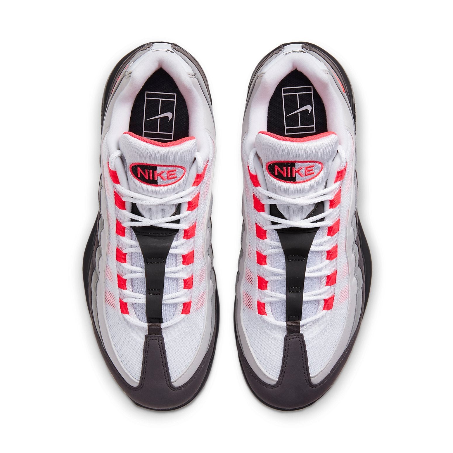 NikeCourt Zoom Vapor X Air Max 95 Solar Red