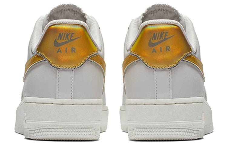 Nike Air Force 1 Low Metallic Platinum Metallic Gold