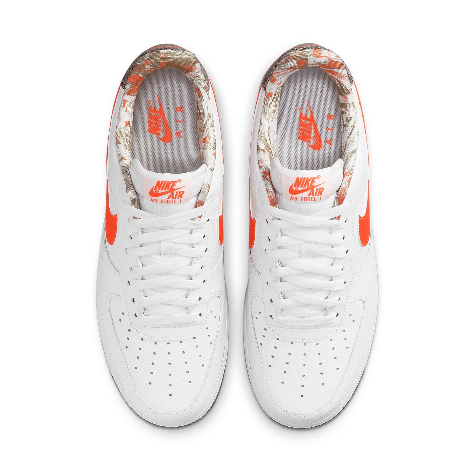 Nike Air Force 1 Low White Total Orange