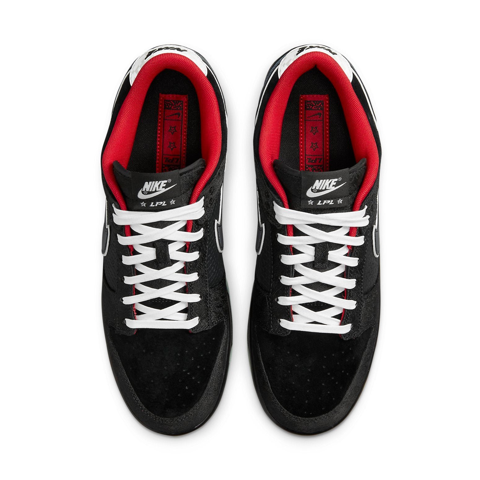 Nike LPL x Dunk Low Black White Red