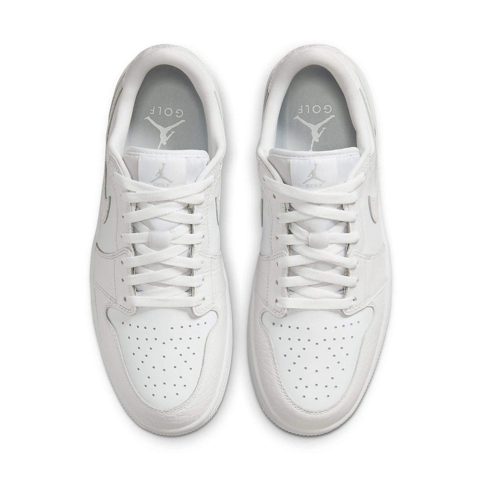 Air Jordan 1 Low OG Golf White Croc