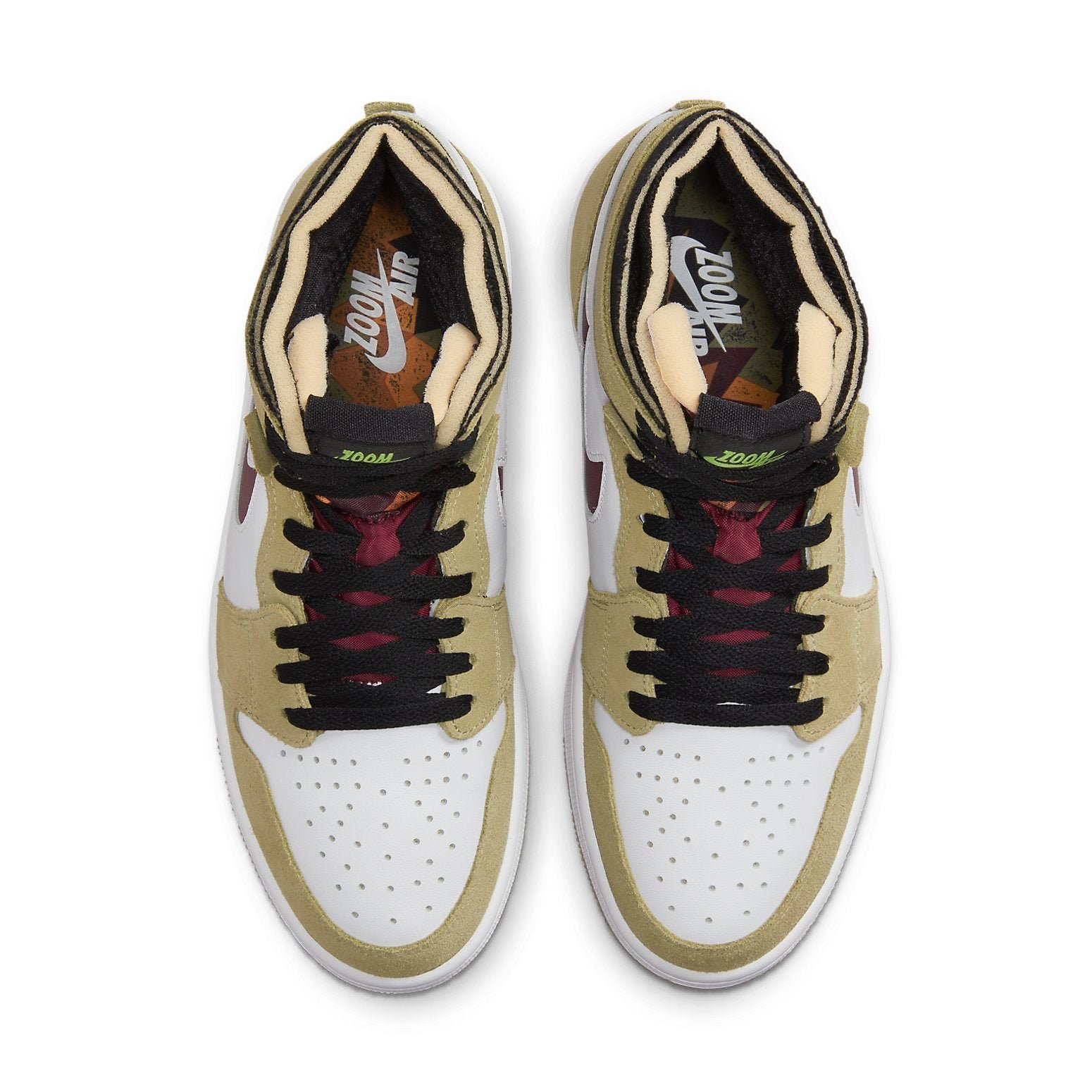 Air Jordan 1 Zoom Comfort Neutral Olive Cherrywood