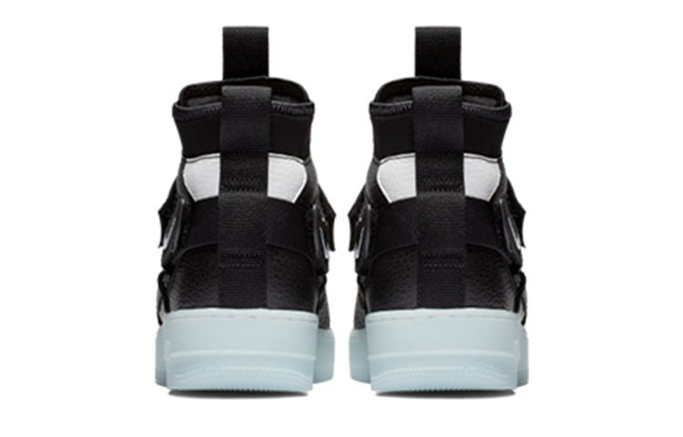 Nike Air Force 1 Mid Utility Black Half Blue