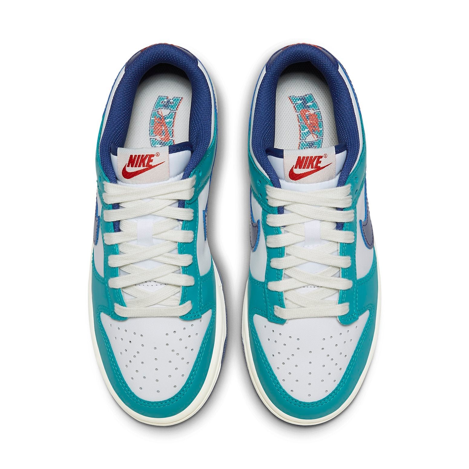 Nike Dunk Low Teal Nebula Deep Royal Blue