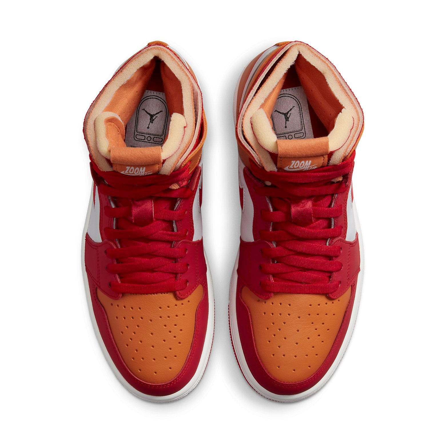 Air Jordan 1 Zoom Air Comfort Fire Red Hot Curry