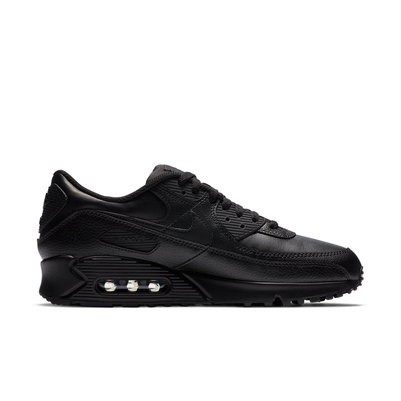 Nike Air Max 90 Leather Triple Black