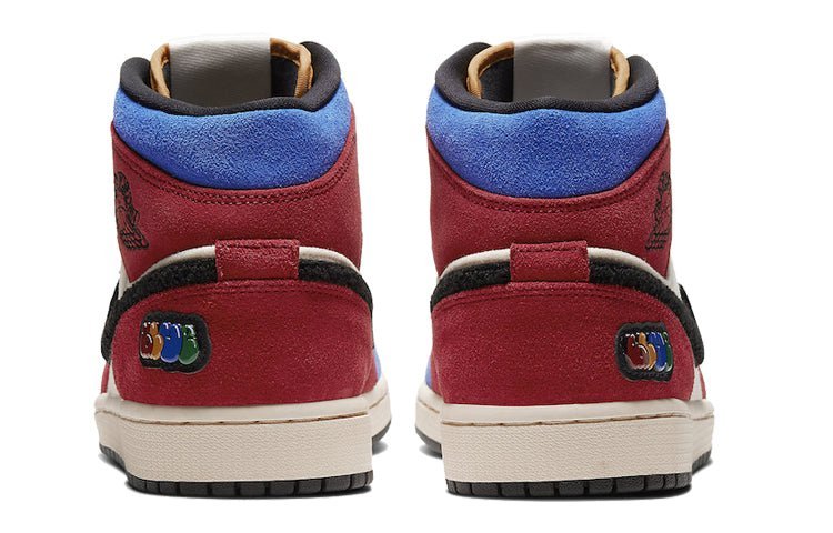 Blue The Great x Air Jordan 1 Mid Fearless