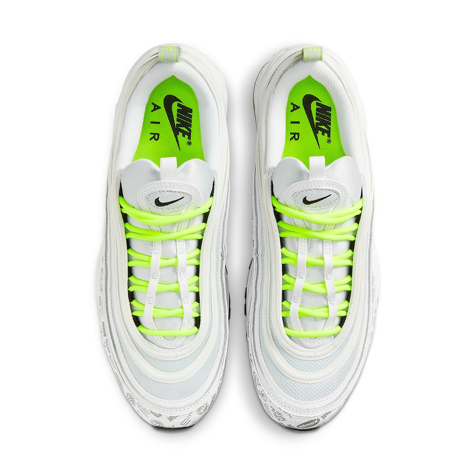Nike Air Max 97 Reflective Logo White Volt