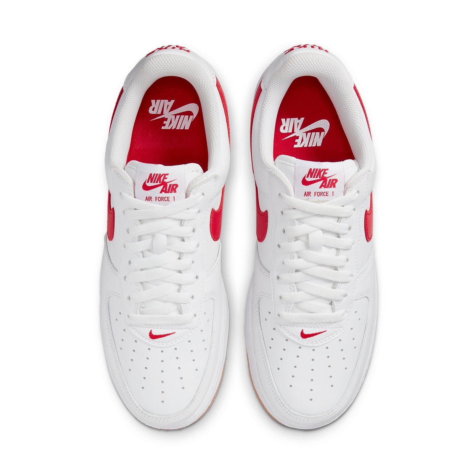 Nike Air Force 1 Low Color of the Month White University Red