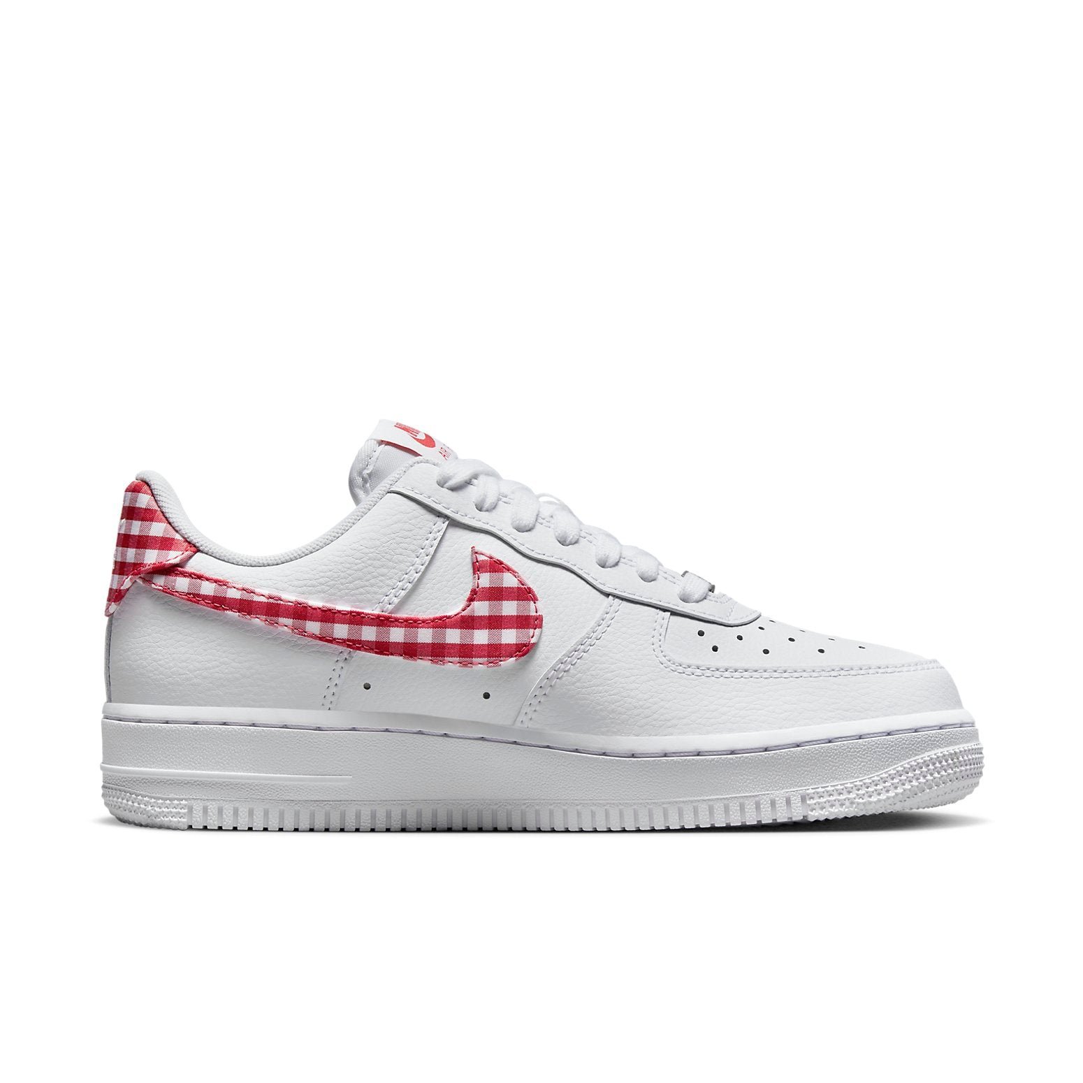 Air Force 1 Low 07 Essential Mystic Red Gingham