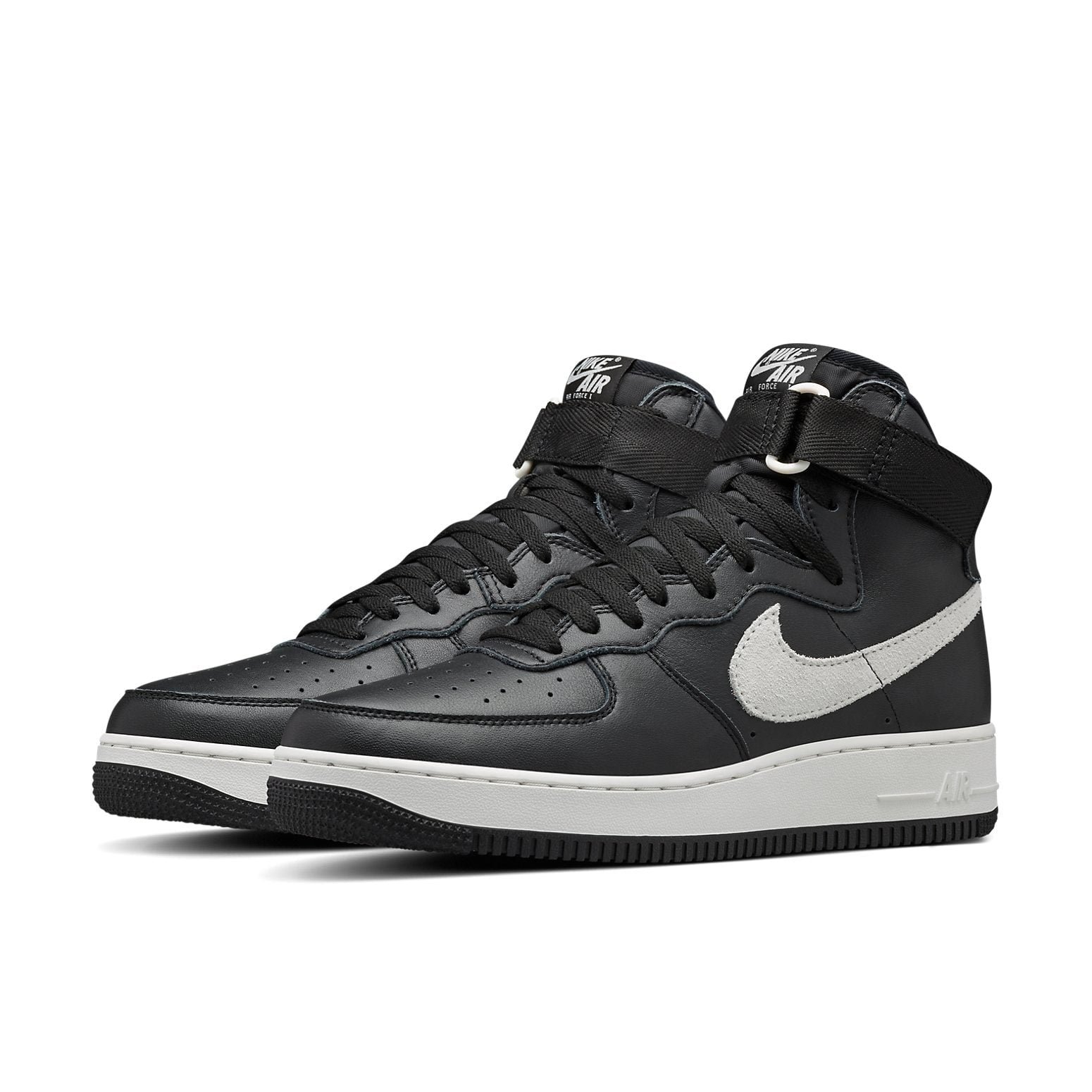 Nike Air Force 1 High Retro QS Black White