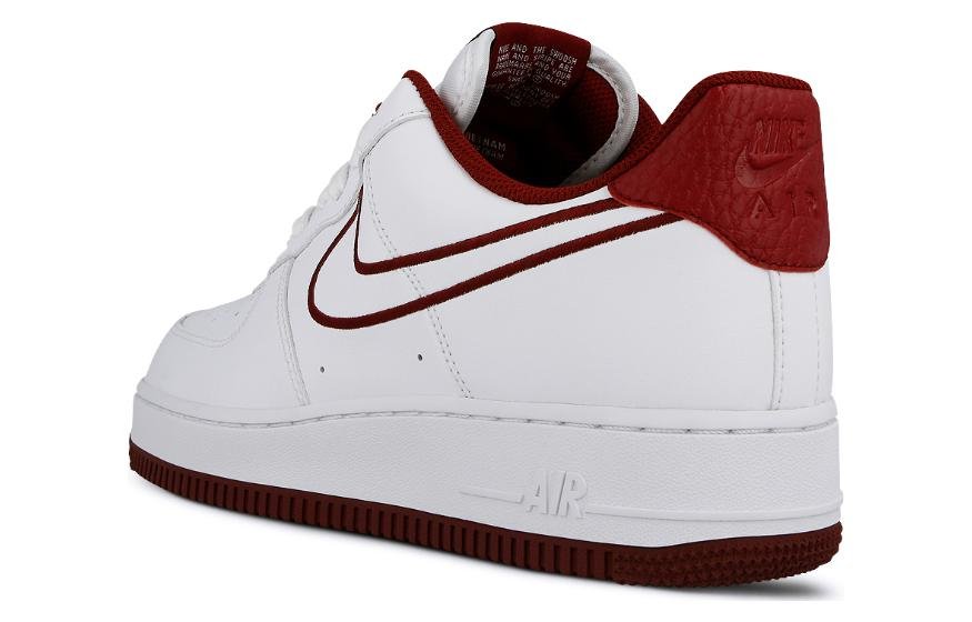 Nike Air Force 1 Low 07 Leather Team Red